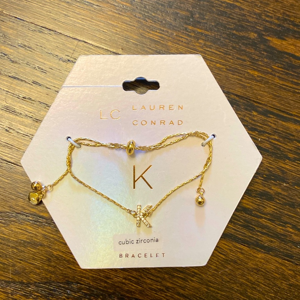 LC Lauren Conrad K Bracelet